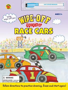 Spiral-bound Race Cars, Grades K - 2 [With Marker] Book