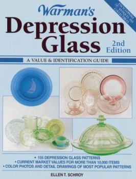 Paperback Warman's Depression Glass: A Value & Identification Guide Book