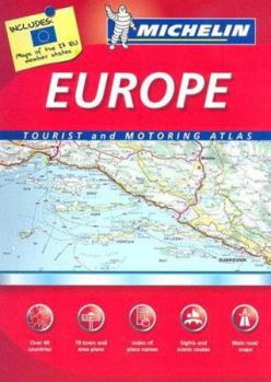 Michelin Europe Tourist and Motoring Atlas