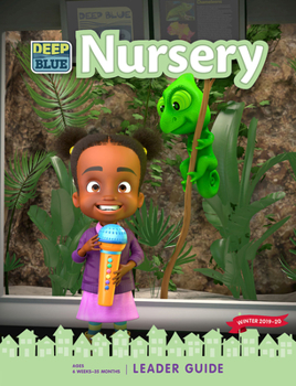 Paperback Deep Blue Nursery Leader Guide Winter 2019-20 Book