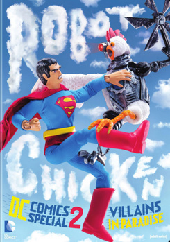 DVD Robot Chicken DC Comics Special 2: Villians in Paradise Book