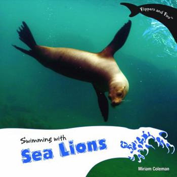 Library Binding Swimming with Sea Lions Book