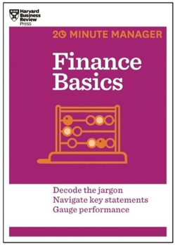 Paperback Finance Basics (HBR 20-Minute Manager Series) Book