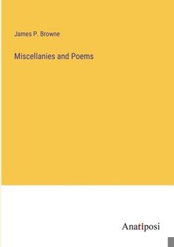 Paperback Miscellanies and Poems Book