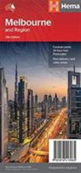 Melbourne & region handy Map Hema