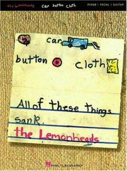 Paperback The Lemonheads - Car Button Cloth Book