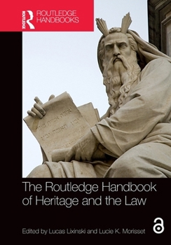 Paperback The Routledge Handbook of Heritage and the Law Book
