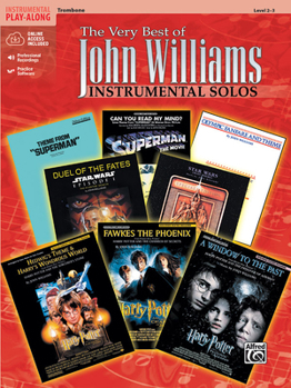 Paperback The Very Best of John Williams: Trombone, Book & Online Audio/Software Book