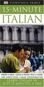 Paperback Eyewitness Travel Guides: 15-Minute Italian Book