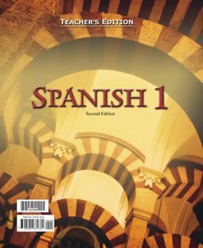 Spiral-bound Spanish 1 Teacher's Edition 2nd Edition Book