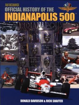 Hardcover Autocourse Official History of the Indianapolis 500 Book