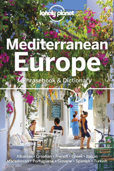Paperback Lonely Planet Mediterranean Europe Phrasebook & Dictionary Book