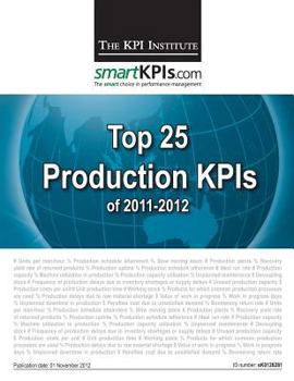 Paperback Top 25 Production KPIs of 2011-2012 Book
