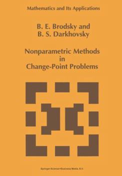 Paperback Nonparametric Methods in Change Point Problems Book