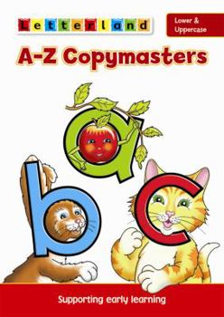 Paperback A-Z Copymasters: Upper and Lower Case Letter Shapes Book
