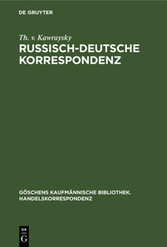 Hardcover Russisch-Deutsche Korrespondenz [German] Book