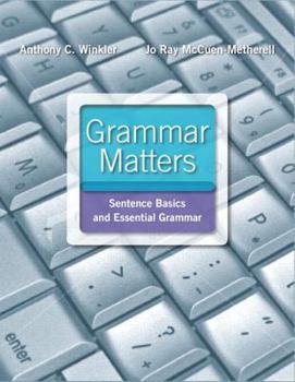 Hardcover Grammar Matters Plus Mylab Writing with Pearson Etext -- Access Card Package Book