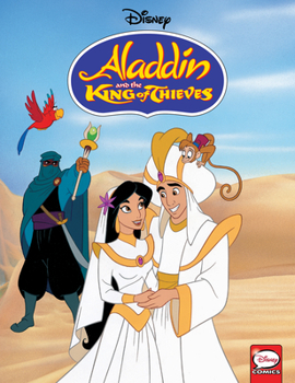 Library Binding Aladdin and the King of Thieves Book