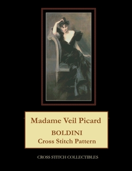 Paperback Madame Veil Picard: Boldini Cross Stitch Pattern Book
