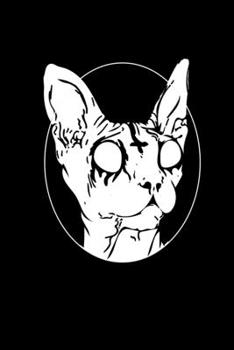 Paperback Notebook: Gothic Cats Pentagram Satan Funny Gift 120 Pages, 6X9 Inches, Dot Grid Book