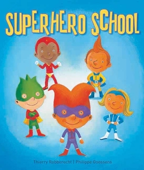 Hardcover Superhero School Book