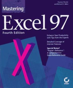 Paperback Mastering Excel 97 Book