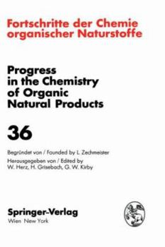 Hardcover Fortschritte Der Chemie Organischer Naturstoffe / Progress in the Chemistry of Organic Natural Products Book