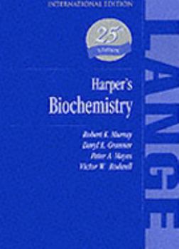 Paperback Harper's Biochemistry (A Lange Medical Book) Book