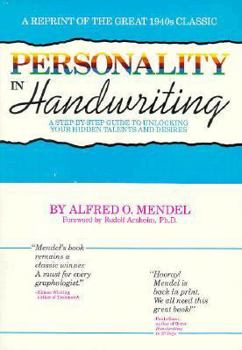 Paperback Personality in Handwriting: A Handbook of American Graphology Book