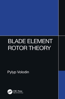 Hardcover Blade Element Rotor Theory Book