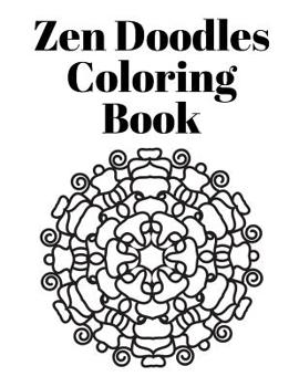 Paperback Zen Doodles Coloring Book: Mandalas and Animals Book