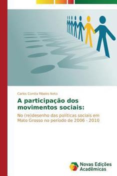 Paperback A participação dos movimentos sociais [Portuguese] Book