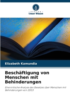 Paperback Beschäftigung von Menschen mit Behinderungen [German] Book
