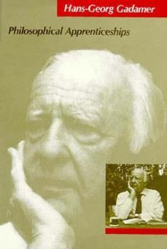 Hardcover Philosophical Apprenticeships (Studies in Contemporary German Social Thought) Book