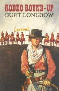 Paperback Rodeo Round-Up [Large Print] Book