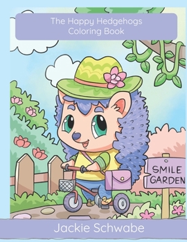 Paperback Happy Hedgehogs Coloring Book