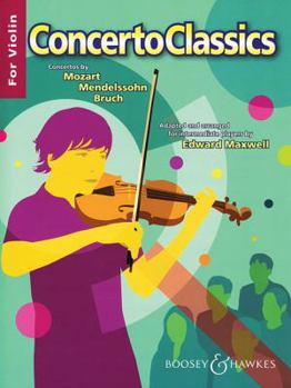Paperback Concerto Classics: Violin and Piano Reduction Book