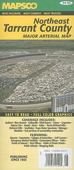 Mapsco Northeast Tarrant County Major Arterial Map