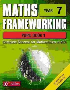 Spiral-bound Maths Frameworking Year 7 Book