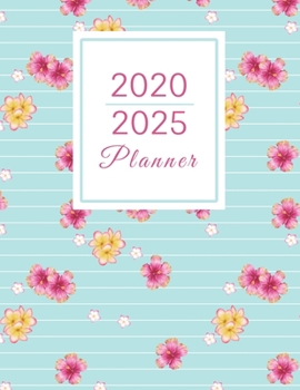 Paperback 2020 - 2025 Planner: Six Year Monthly Calendar Organizer Jan 2020 - Dec 2025 60 Months View 8.5x11 Perfect New Years Resolution Gift - Pion Book