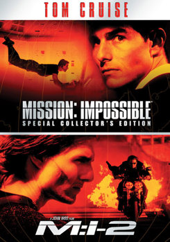 DVD Mission: Impossible 1 & 2 Book