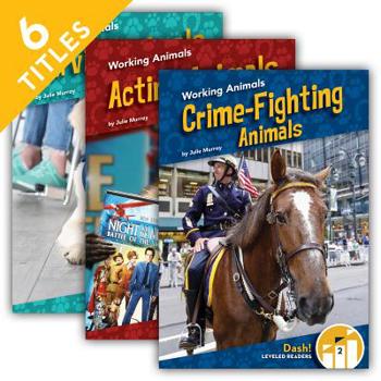 Library Binding Working Animals Set Book