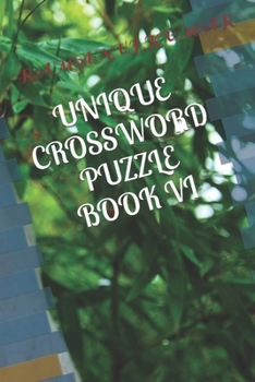 Paperback Unique Crossword Puzzle Book VI Book