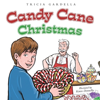 Paperback Candy Cane Christmas Book