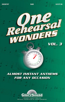 Paperback One Rehearsal Wonders, Volume 3: Almost Instant Anthems for Any Occasion Book