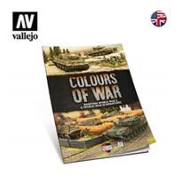 Hardcover Colours of War: Flames of War and Team Yankee Paint Guide (FW918) Book