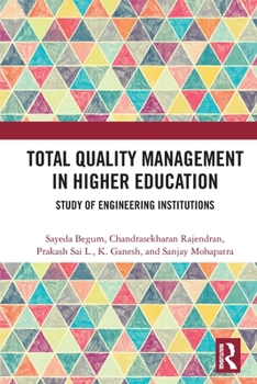 Paperback Total Quality Management in Higher Education: Study of Engineering Institutions Book