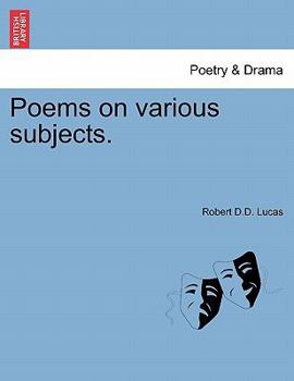 Paperback Poems on Various Subjects. by the REV. Dr. Lucas Book