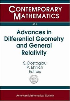 Paperback Advances In Differential Geometry and General Relativity: Contemporary Mathematics Book