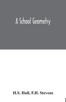 Paperback A School geometry Book